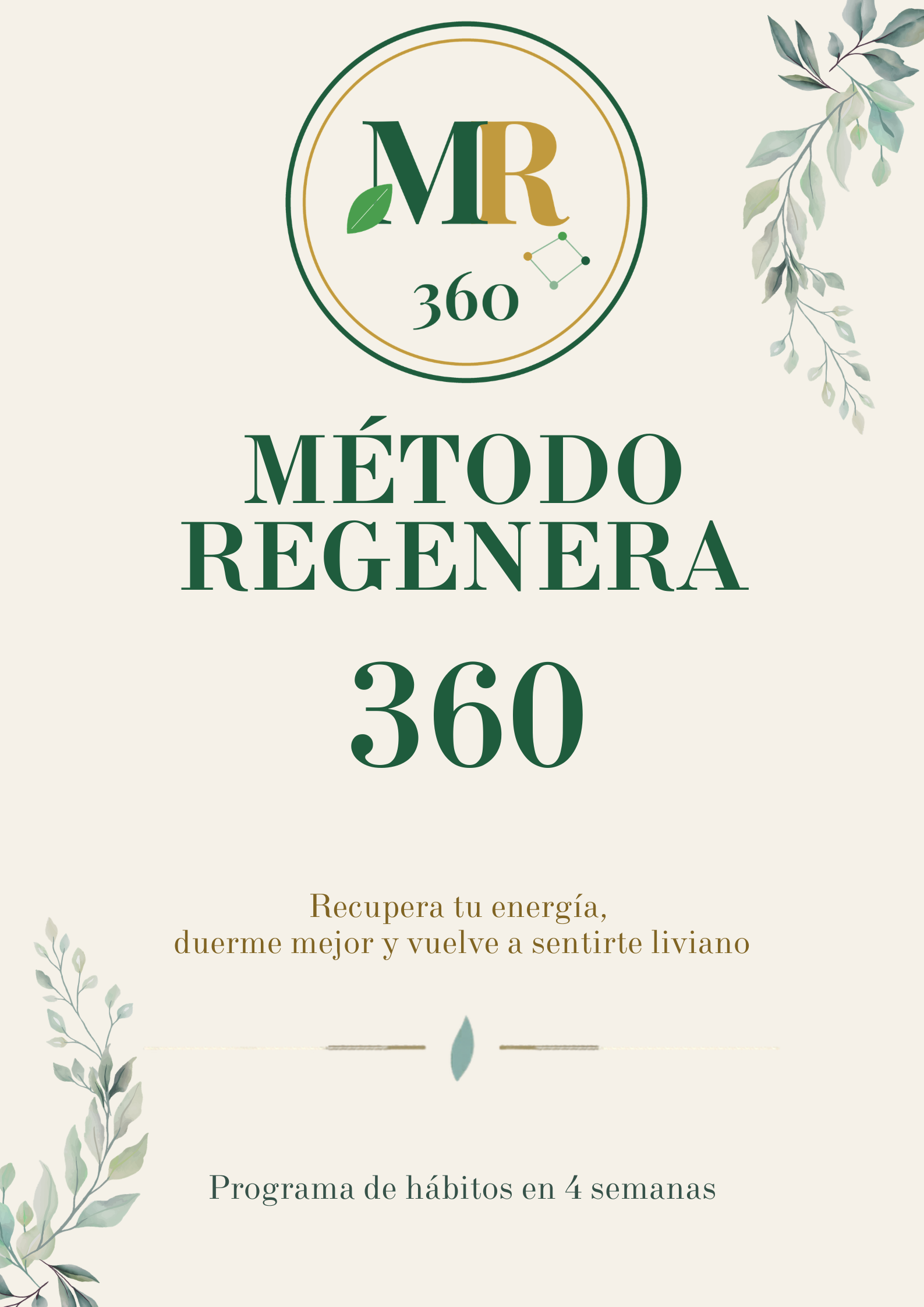 Método Regenera 360 - Programa de Hábitos de 4 semanas